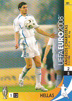 Angelos Charisteas Greece Panini Euro 2008 Card Game #181